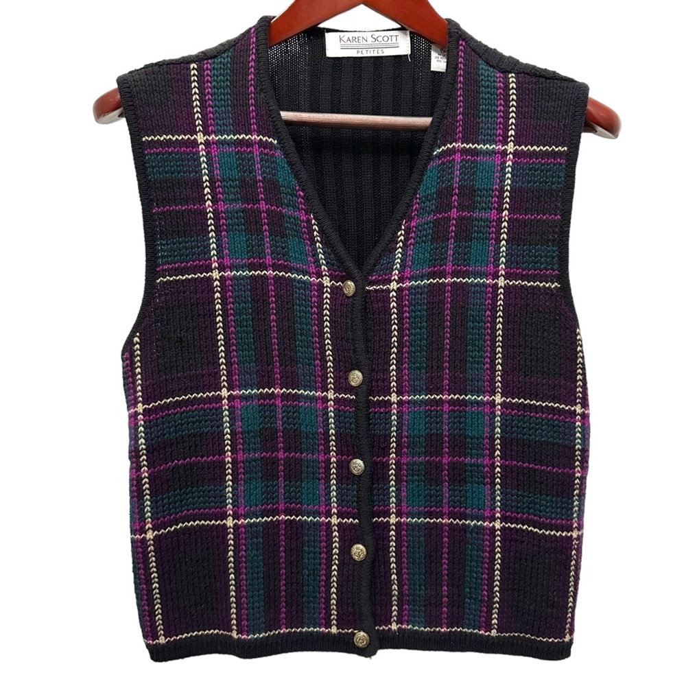 Preppy Plaid Vest LP